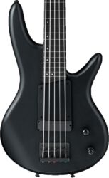 Solid body electric bass Ibanez Gary Willis GWB35 BKF - Black flat