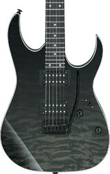 Str shape electric guitar Ibanez GIO GRG120QASP BKG - Black Gradation
