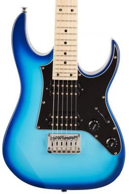 Electric guitar for kids Ibanez GRGM21 BLT Mikro - Blue burst