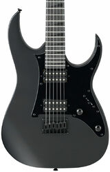 Str shape electric guitar Ibanez GRGR131EX BKF GIO - Black flat
