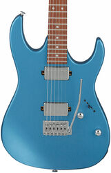 Str shape electric guitar Ibanez GRX120SP MLM GIO - Metallic light blue matte