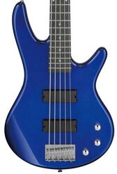 Solid body electric bass Ibanez SR Gio GSR185 JB 5-String - jewel blue
