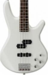 Solid body electric bass Ibanez GSR200 PW GIO - Pearl white