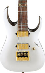 Signature electric guitar Ibanez Head K7YANG - white