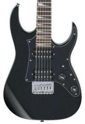 Electric guitar for kids Ibanez GRGM21GB - Black night