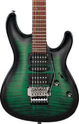 Str shape electric guitar Ibanez Kiko Loureiro KIKOSP3 TEB - Transparent emerald burst