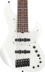 Solid body electric bass Ibanez Mode MDM1005 PW 6-String - pearl white