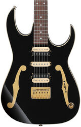 Signature electric guitar Ibanez Paul Gilbert PGM50 BK Premium - Black