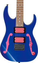 Electric guitar for kids Ibanez Paul Gilbert PGMM11 JB - Jewel blue