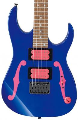 Electric guitar for kids Ibanez Paul Gilbert PGMM11 JB - Jewel blue
