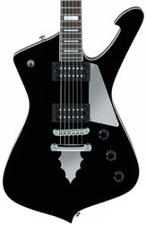 Metal electric guitar Ibanez Paul Stanley PS60 BK - Black