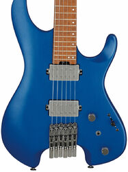 Metal electric guitar Ibanez Q52 LBM Quest - Laser blue matte