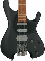 Metal electric guitar Ibanez Q54 BKF Quest - Black flat