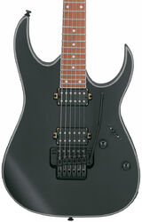 Str shape electric guitar Ibanez RG420EX BKF Standard - Black flat