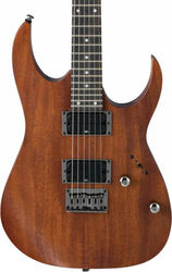 Str shape electric guitar Ibanez RG421 MOL Standard - Natural mahogany