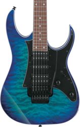 Str shape electric guitar Ibanez Standard RG450QMB SPB - sapphire blue
