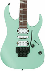 Str shape electric guitar Ibanez RG470DX SFM Standard - Sea foam green matte