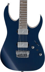 Str shape electric guitar Ibanez RG5121 DBF Prestige Japan - Dark tide blue flat