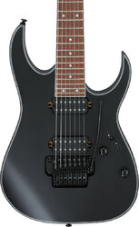 7 string electric guitar Ibanez RG7320EX BKF 7-String - Black flat