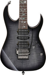 Str shape electric guitar Ibanez RG8570 BRE J.Custom Japan - Black rutile