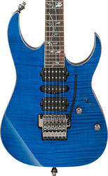 Str shape electric guitar Ibanez RG8570 BRE J.Custom Japan - Royal blue sapphire
