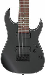 Baritone guitar Ibanez RG8EX BKF 8-String Standard - Black flat