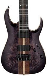Str shape electric guitar Ibanez Premium RGA217P1PB DRL 7-String - Deep Twilight Burst