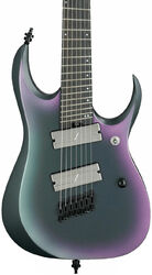Multi-scale guitar Ibanez RGD71ALMS BAM Axion Label - Black aurora burst matte