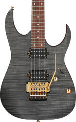 Metal electric guitar Ibanez Standard RGR420FMSP TGF Ltd - Transparent Gray Flat