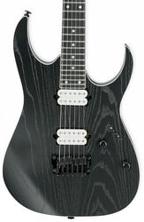 Str shape electric guitar Ibanez RGR652AHBF WK Prestige Japan - Weathered black