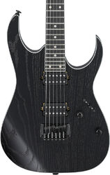 Str shape electric guitar Ibanez Prestige Japan RGR662AHBF WK - weathered black