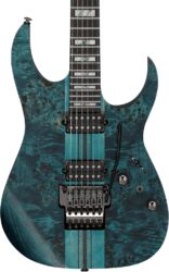 Str shape electric guitar Ibanez Premium RGT1220PBK COL - Cosmic Blue Low Gloss