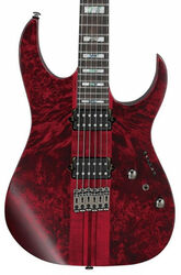 Str shape electric guitar Ibanez RGT1221PB SWL Premium - Stained wine red low gloss