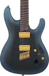 Multi-scale guitar Ibanez Axe Design Lab SML721 MAM - Midnight arctic ocean matte