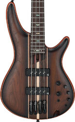 Solid body electric bass Ibanez SR1350B DUF Premium - Dual mocha burst flat