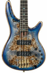 Solid body electric bass Ibanez SR2600E CBB Premium - Cerulean blue burst