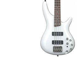 Solid body electric bass Ibanez SR300E PW Standard - Pearl white