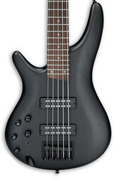 Solid body electric bass Ibanez SR305EBL WK Left Hand Standard - Weathered black