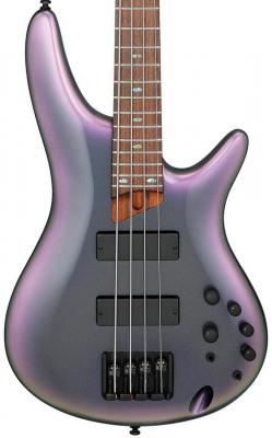 Solid body electric bass Ibanez SR500E BAB Standard - Black aurora burst