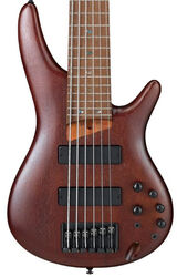 Solid body electric bass Ibanez SR506E BM Standard 6-String - Brown mahogany