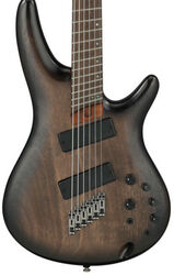 Solid body electric bass Ibanez SRC6M-BLL Multiscale - Black stained burst