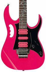 Str shape electric guitar Ibanez Steve Vai JEMJR PK - Pink