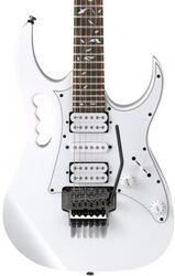 Str shape electric guitar Ibanez Steve Vai JEMJR WH - White
