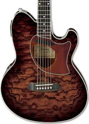 Folk guitar Ibanez TCM50 VBS Talman - Vintage brown sunburst