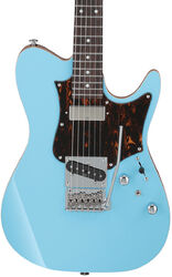 Tel shape electric guitar Ibanez Tom Quayle TQMS1 CTB Japan - Celeste blue