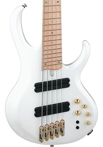 Solid body electric bass Ibanez Workshop BTB605 MLM 5-String - Pearl White Matte