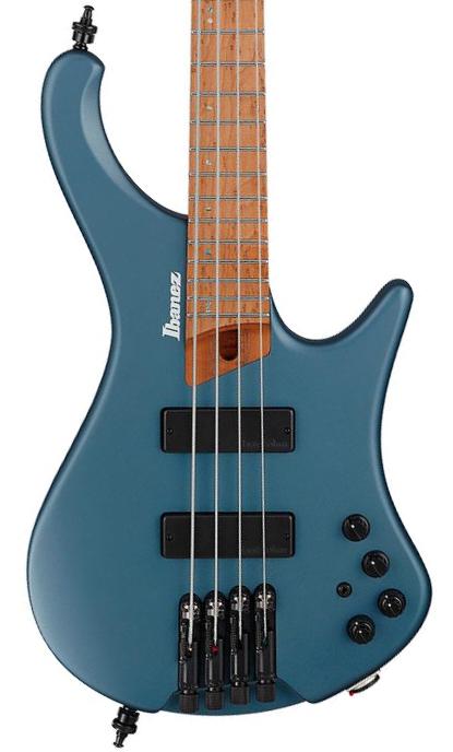 Solid body electric bass Ibanez Workshop EHB1000 AOM - Arctic ocean matte