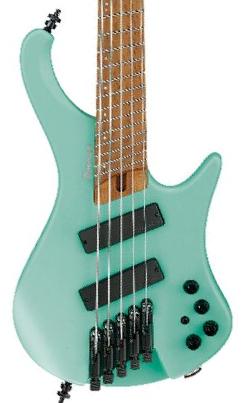 Solid body electric bass Ibanez Workshop EHB1005MS SFM 5-String - Sea Foam Green Matte
