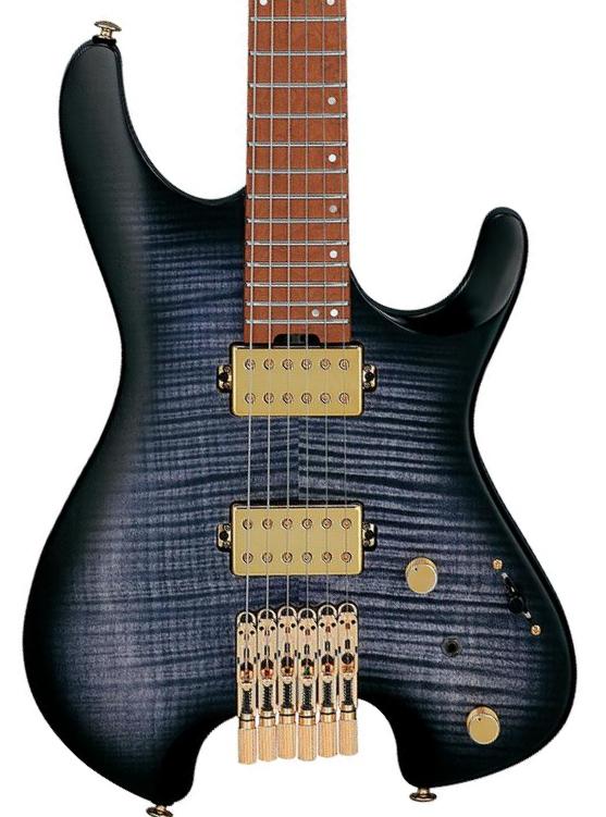 Travel & mini electric guitar Ibanez Quest Standard Q52FMG DRL - Deep Twilight Burst Low Gloss