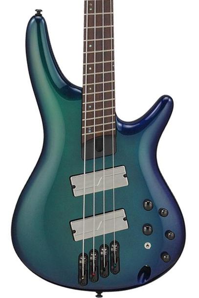 Solid body electric bass Ibanez Workshop SRMS720 BCM - Blue Chameleon